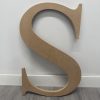 Wooden MDF Number Blanks – Toy Box, Nursery, Hobby, Craft Wooden Initials – Times Roman Font - Image 2